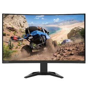 Monitor Gaming VA LED Lenovo 31.5inch G32qc-30, QHD (2560 x 1440), HDMI, DisplayPort, AMD FreeSync, Nvidia G-Sync, Ecran Curbat, Boxe, 170 Hz, 0.5 ms (Negru) imagine