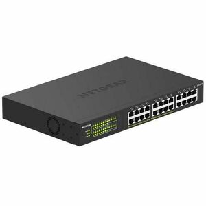 Switch NetGear GS324P, 24 Porturi, Gigabit, 16 x POE+, Desktop/Rackmount, Plug-and-Play, carcasa metal imagine