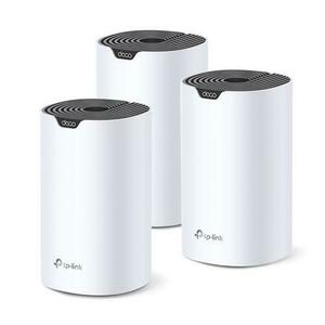 Sistem Mesh Wi-Fi TP-Link Deco S7(3-pack), AC1900, Dual-Band, 3x3 MU-MIMO, cu acoperire completa pentru casa imagine