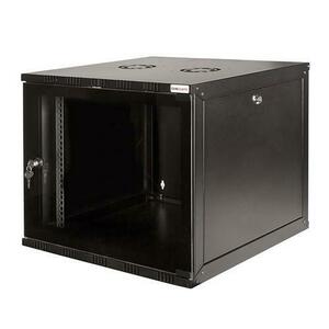 Cabinet metalic 19 inch Logilink 9U W09A40B, otel 1.5mm, sarcina maxima 50Kg, Negru imagine