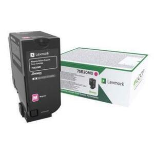 Toner Lexmark 75B20M0, 10000 pagini (Magenta) imagine