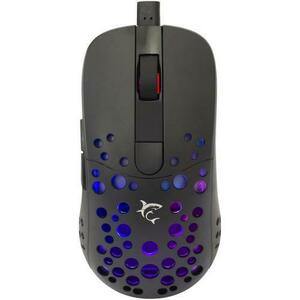 Mouse gaming White Shark GM-9004 TRISTAN, RGB / 12.000 dpi (Negru) imagine