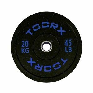 Disc olimpic TOORX 20 Kg, Diametru orificiu 50 mm, Negru imagine