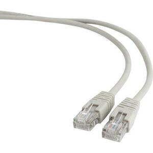 Cablu UTP GEMBIRD Cat6, cupru-aluminiu, 0.25 m, gri, AWG26, PP6U-0.25M imagine