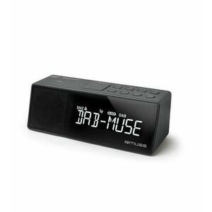 Ceas digital Muse M-172 DBT, Alarma (Negru) imagine