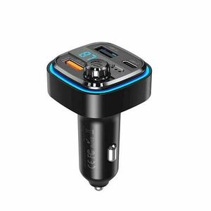 Modulator FM Bluetooth XO Design BCC08, 2 x USB-A - 1 x USB C - microSD imagine