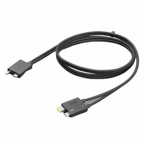 Cablu thunderbolt, Lenovo, 0.7 m, Negru imagine