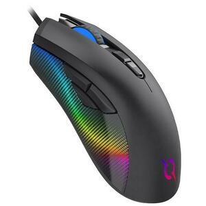 Mouse Gaming AQIRYS Phoenix, iluminare RGB, USB (Negru) imagine