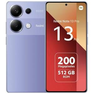 Telefon Mobil Xiaomi Redmi Note 13 Pro 4G, Procesor Mediatek Helio G99 Ultra Octa-Core, AMOLED 6.67inch, 12GB RAM, 512GB Flash, Camera Tripla 200+8+2 MP, Wi-Fi, 4G, Dual Sim, Android (Mov) imagine