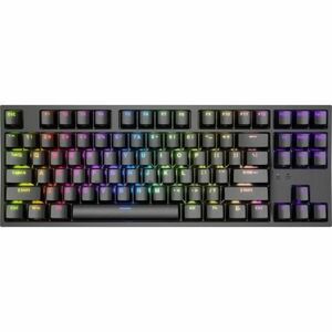 Tastatura gaming, Genesis, Thor 404 TKL, Gateron, USB, Negru imagine