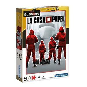 Puzzle Clementoni High Quality - La Casa de Papel, 500 piese imagine