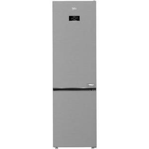 Combina frigorifica Beko B3RCNA404HXB, 355 l, No Frost, HarvestFresh, AeroFlow, Clasa E, Kitchen Fit, Everfresh+, H 203 cm, Metal Look imagine