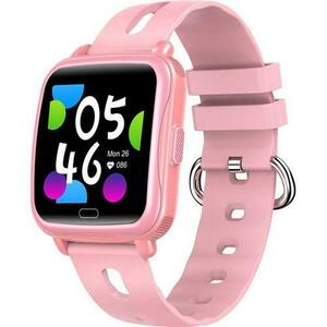 Smartwatch Copii Denver Kids SWK-110P, Ecran 1.4inch, Bluetooth, Ritm cardiac, Saturatie Oxigen SpO2, Pedometru, Monitorizare Somn, Notificari (Roz) imagine