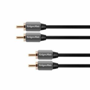 Cablu 2 x RCA - 2 x RCA 1.8 m Krüger&Matz imagine