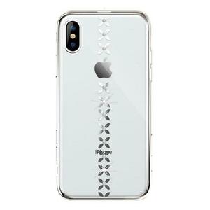 Protectie Spate Devia Lucky Star DVLSIP58SV pentru iPhone X (Transparent/Argintiu) imagine