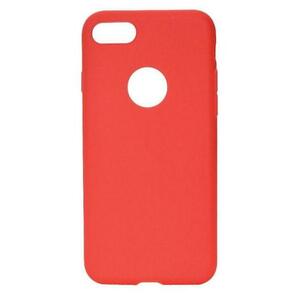 Protectie Spate Lemontti Silky LEMSILSLKIPH7RS pentru Apple iPhone 7, iPhone 8, iPhone SE 2020 (Rosu) imagine