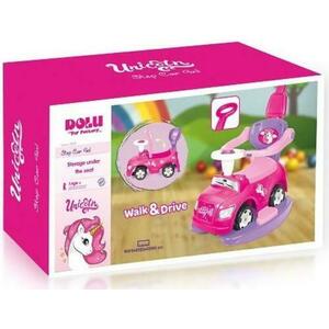 Masinuta 4 in 1 Dolu, Step car Unicorn imagine