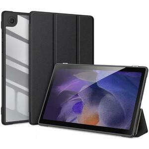 Husa Book Cover Dux Ducis Toby pentru Samsung Galaxy Tab A8 10.5, (Negru/Transparent) imagine