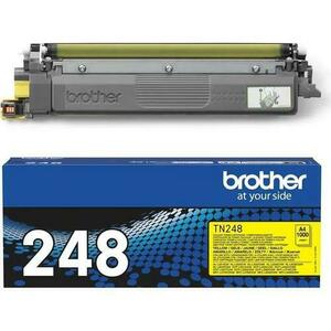 Toner imprimanta, Brother, Compatibil cu Brother, 1000 pagini, Galben imagine