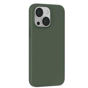 Husa Devia Silicon Nature Series compatibila cu iPhone 15 Plus, Verde imagine