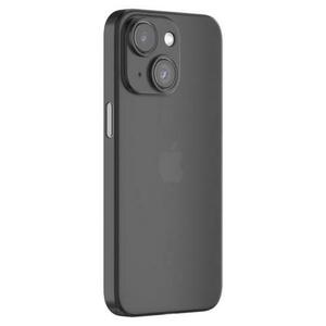 Husa Devia Wing Series Ultra Thin compatibila cu iPhone 15 Plus, Negru imagine