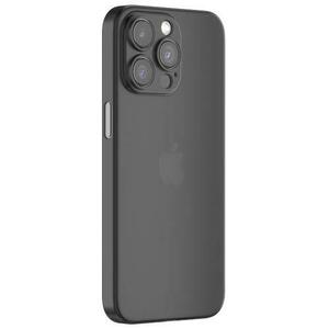 Husa Devia Wing Series Ultra Thin compatibila cu iPhone 15 Pro, Negru imagine