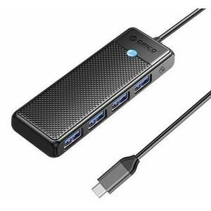 HUB USB Orico PAPW4A-C3, 4x USB 3.2 gen 1 (Negru) imagine