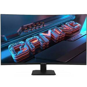 Monitor Gaming VA LED Gigabyte 31.5inch GS32QC, QHD (2560 x 1440), HDMI, DisplayPort, Ecran curbat, 170 Hz, 1 ms (Negru) imagine