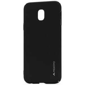 Husa Meleovo Metallic Slim pentru Samsung Galaxy J5 (2017) (Negru Mat) imagine