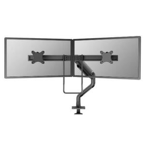 Suport birou 2 monitoare Neomounts DS75S-950BL2, 17inch - 27inch, 16 kg, VESA 75x75/100x100 (Negru) imagine