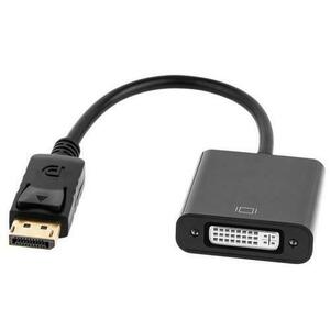 Adaptor OEM KOM0981, DisplayPort - DVI (24+5) Mama (Negru) imagine