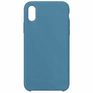 Husa pentru Samsung Galaxy S24 S921, Beline, Etui Silicone, Albastra imagine