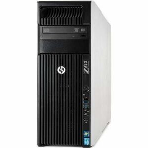 Calculator Sistem PC Refurbished HP Z620, 1x Intel Xeon 10-Core E5-2660 V2 2.2GHz-3.0GHz, 32GB DDR3 ECC, HDD 500GB, 2 x Placa Video nVidia Quadro NVS 310/512MB imagine