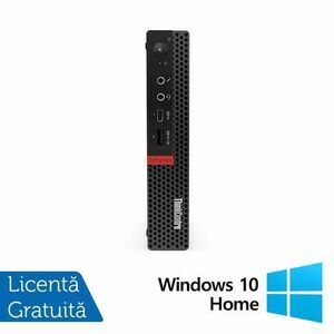 Calculator Sistem PC Refurbished Lenovo ThinkCentre M920q Mini PC, Intel Core i5-8500T 2.10 - 3.50GHz, 8GB DDR4, 256GB SSD + Windows 10 Home imagine