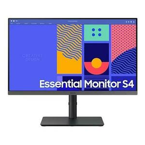 Monitor IPS LED Samsung 24inch LS24C432GAUXEN, Full HD (1920 x 1080), VGA, HDMI, DisplayPort, Pivot, 100 Hz, 4 ms (Negru) imagine