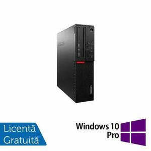 Calculator Sistem PC Refurbished LENOVO M700 SFF, Intel Core i7-6700 3.40GHz, 8GB DDR4, 256GB SSD + Windows 10 Pro imagine