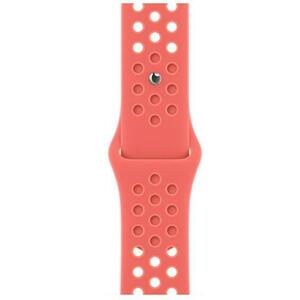 Curea Smartwatch Apple Nike Sport Band ML853, Regular, pentru Apple Watch 41mm (Portocaliu) imagine