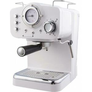 Espressor manual Arielli KM-501W, Putere 1100 W, Capacitate 1.25 l, Presiune maxima 15 Bar (Alb) imagine