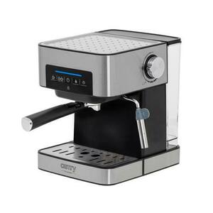 Espressor semiautomat cu spumiera Camry CR 4410, Inox, 15 bar (Argintiu/Negru) imagine