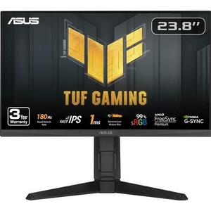 Monitor IPS LED ASUS TUF Gaming 23.8inch VG249QL3A, Full HD (1920 x 1080), HDMI, DisplayPort, Boxe, Pivot, 180 Hz, 1 ms (Negru) imagine