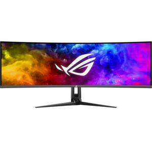 Monitor Gaming OLED ASUS ROG Swift OLED 49inch PG49WCD, 5120x1440, HDMI, DisplayPort, Ecran curbat, 144 Hz, 0.03 ms (Negru) imagine