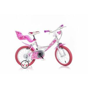 Bicicleta copii DINO BIKES 164RN, Roti 16inch, Little Heart imagine