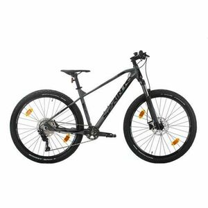 Bicicleta MTB Sprint Apolon Pro 27.5inch, 440 mm, 2022 (Gri Mat/Negru) imagine