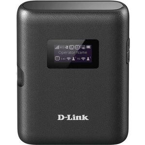 Router Wireless D-Link DWR-933, portabil, 4G/LTE Cat 6, 300 Mbps (Negru) imagine