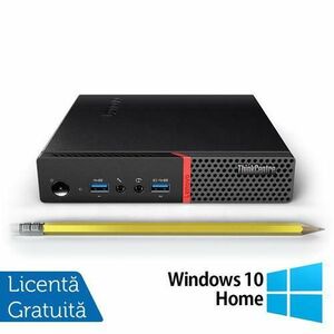 Calculator Sistem PC Refurbished Lenovo ThinkCentre M900 Mini PC, Intel Core i5-6500T 2.50GHz, 8GB DDR4, 240GB SSD + Windows 10 Home imagine