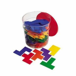 Joc de logica Learning Resources Set forme geometrice - Pentomino imagine