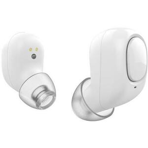 Casti Stereo Elari EarDrops, Bluetooth, Microfon (Alb) imagine