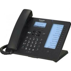 Telefon SIP Panasonic KX-HDV230XB (Negru) imagine