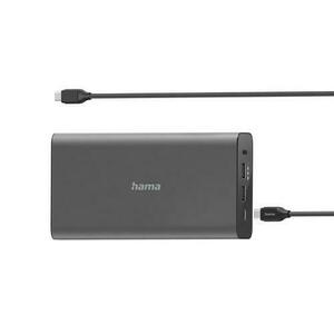 Acumulator extern Hama 200012, 26800mAh, 1xUSB-C, 2xUSB-A, 5-20V/60W (Negru) imagine