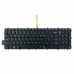 Tastatura laptop Dell 0M9DMK Layout US iluminata imagine